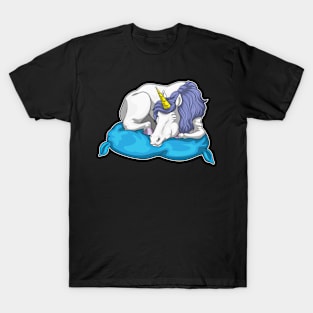 Unicorn Sleeping Pillow T-Shirt